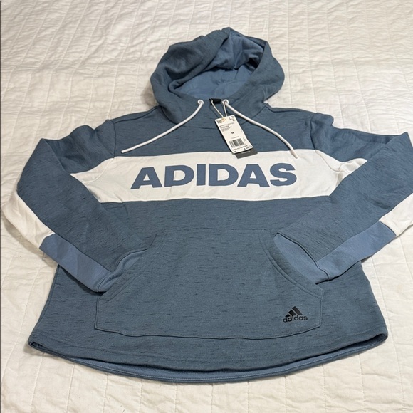 adidas Other - adidas Blue and White Hoodie